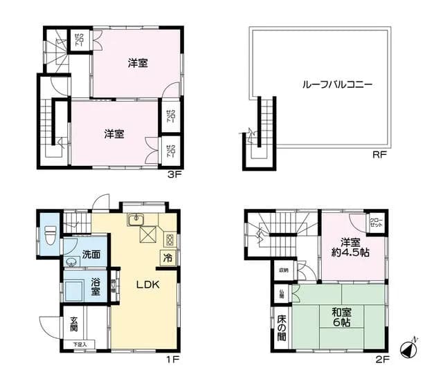 Sinkos Share House — No. 201 (4.5 Tatami Size) — photo 2